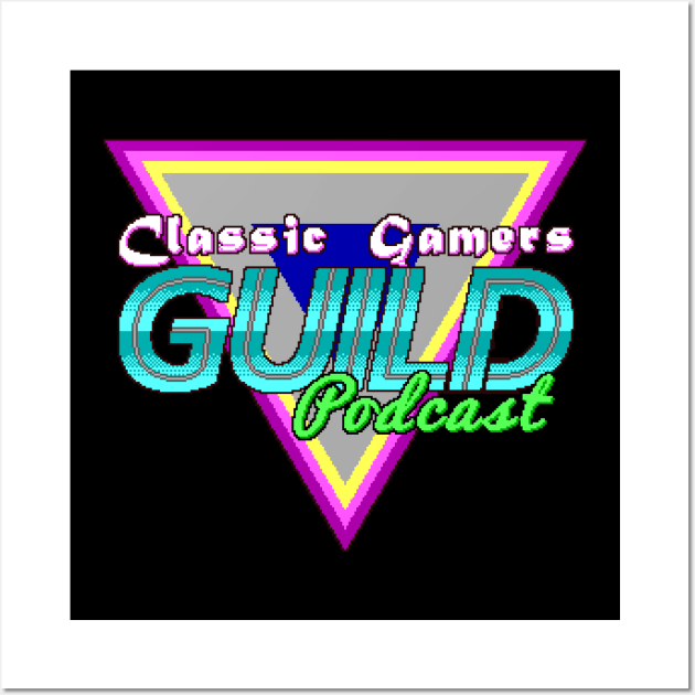 Classic Gamers Guild Podcast Logo Wall Art by ThePhantomFellows